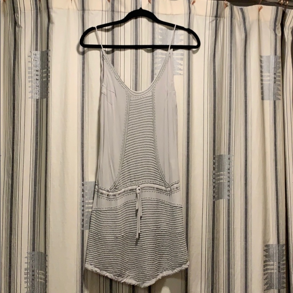 Dusty blue/grey detailed dress IRO